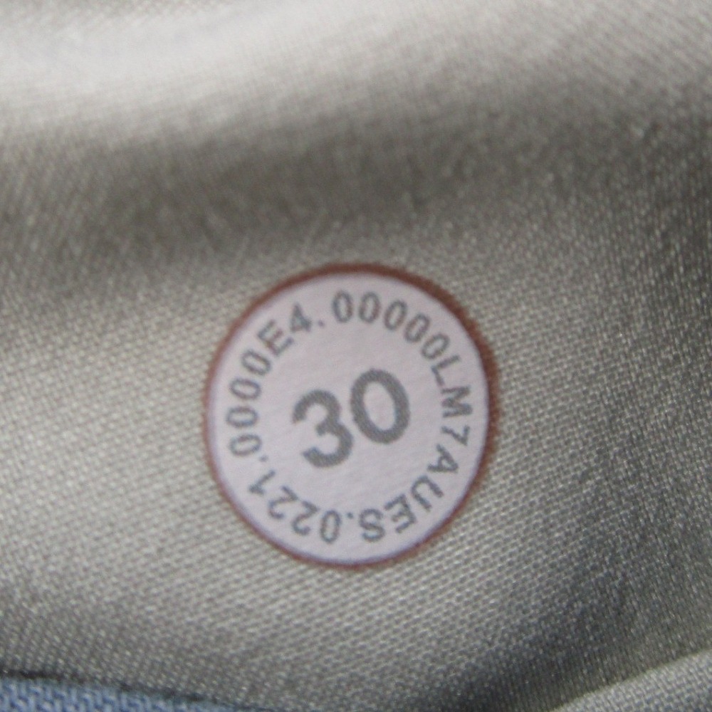 Lululemon Mens Commission Short 9 Blue Grey Chino Style Golf Shorts Size 30 - Picture 3 of 8